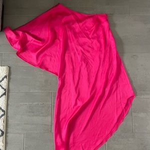 One shoulder Laundry by Shelli Segal Cocktail Dress